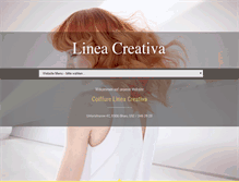 Tablet Screenshot of lineacreativa.ch